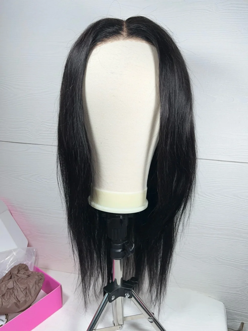 UNICE 2 in 1 Straight & Water Wave Human Hair 20 Inch Wig